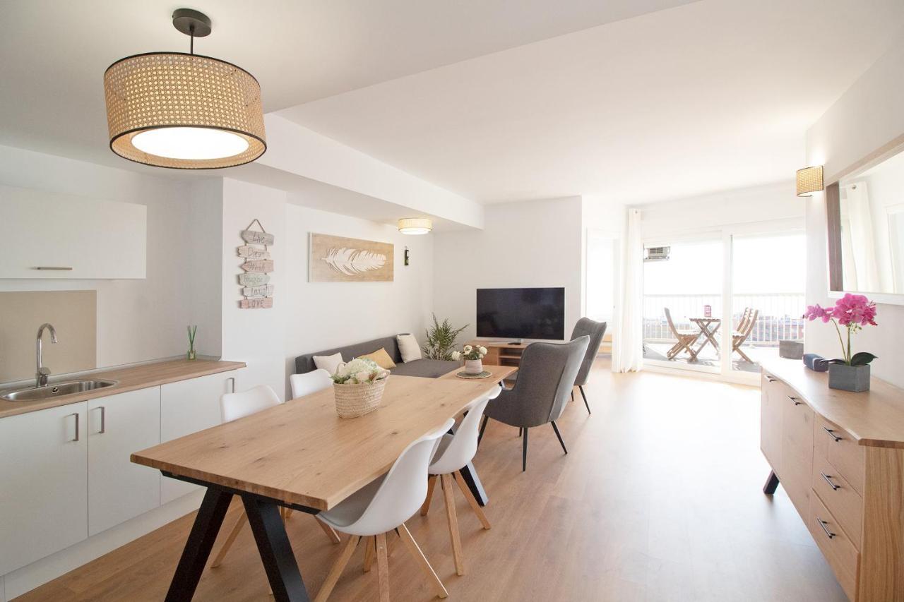 Global Properties, Apartamento De 2 Habitaciones Con Terraza Y Vistas Al Mar Canet d’En Berenguer Kültér fotó