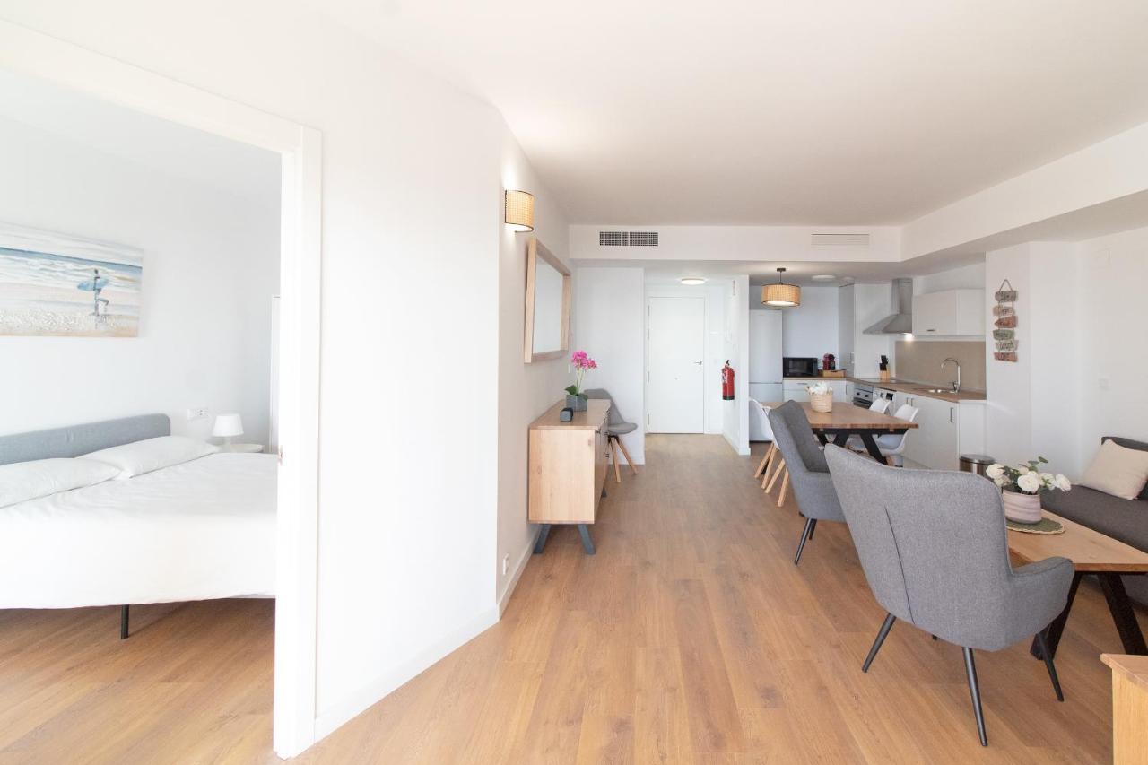 Global Properties, Apartamento De 2 Habitaciones Con Terraza Y Vistas Al Mar Canet d’En Berenguer Kültér fotó