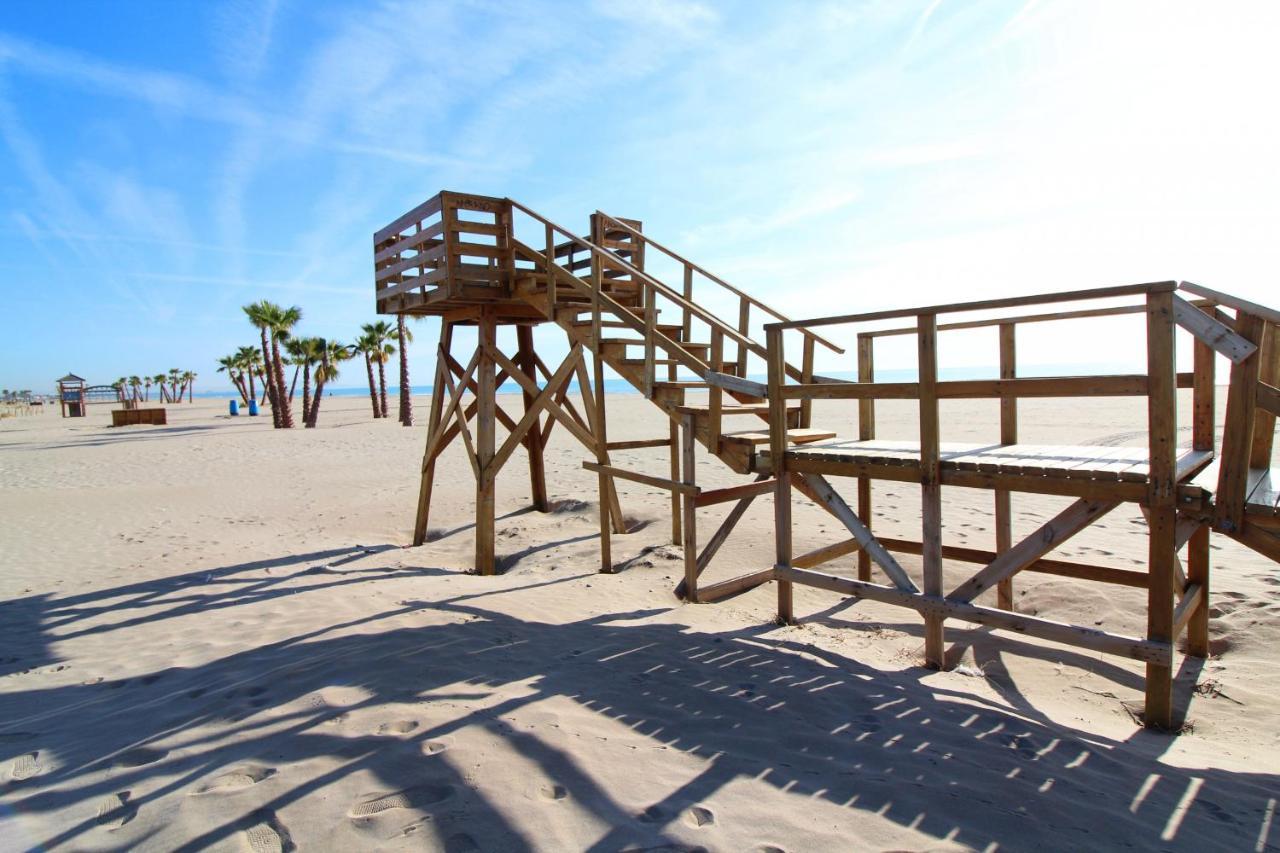 Global Properties, Apartamento De 2 Habitaciones Con Terraza Y Vistas Al Mar Canet d’En Berenguer Kültér fotó