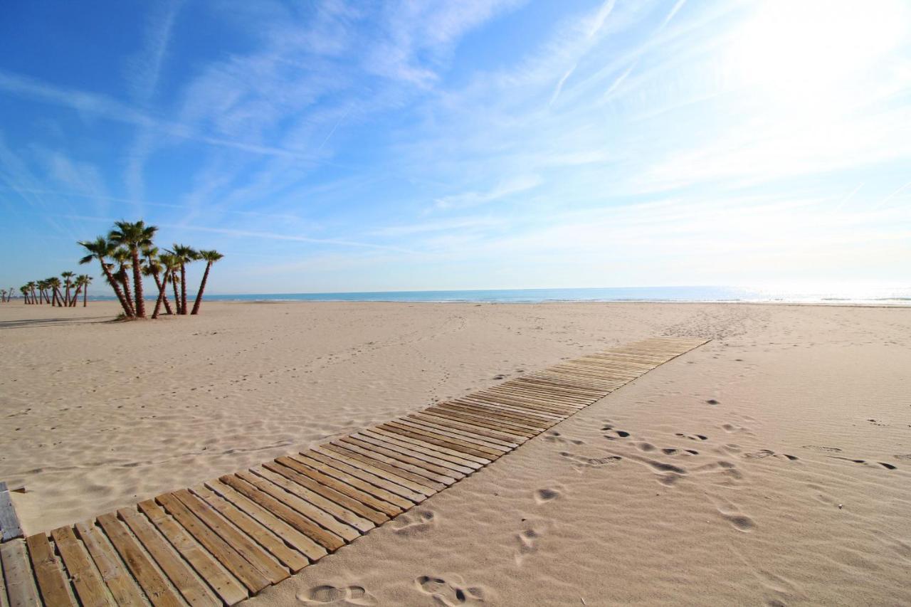 Global Properties, Apartamento De 2 Habitaciones Con Terraza Y Vistas Al Mar Canet d’En Berenguer Kültér fotó